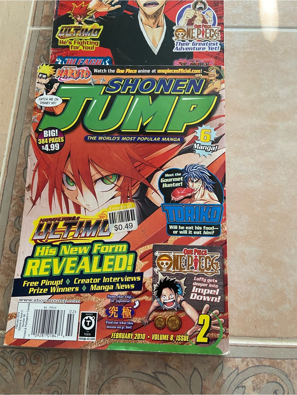 Shonen Jump/Naruto  graphic books #2-set of 4